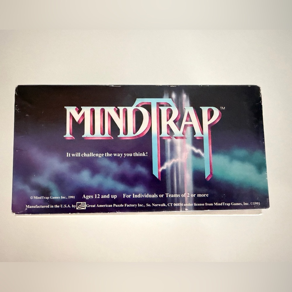 Vintage Mind Trap Game, 1991